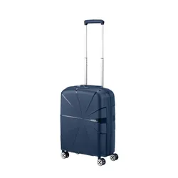 Маленький расширяемый чемодан American Tourister StarVibe-navy