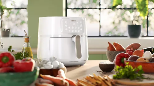 Air Fryer Frytkownica beztłuszczowa PHILIPS Ovi Connected XXL HD9285/00 7.2l Wi-Fi ponad 1000 darmowych przepisów