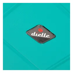 Средний жесткий чемодан Dielle Ppl8 / 60 Green