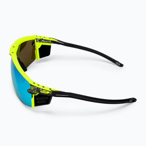 Okulary przeciwsłoneczne Julbo Ultimate Cover Polar HD black/yellow fluo/capsule ocean master