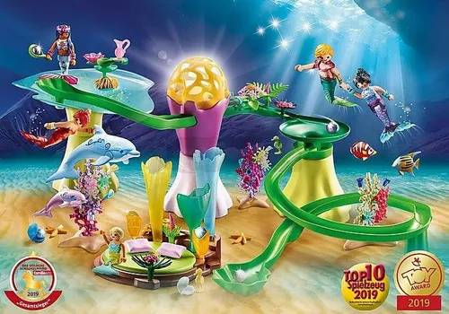 Playmobil Magic 70094 Królestwo syrenek z lśniącą kopułą