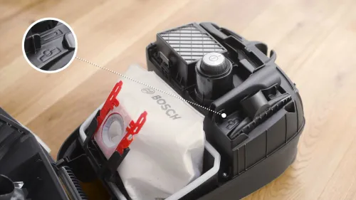 Odkurzacz Bosch ProSilence BGL41SIL1L 700W Szczotka do parkietów
