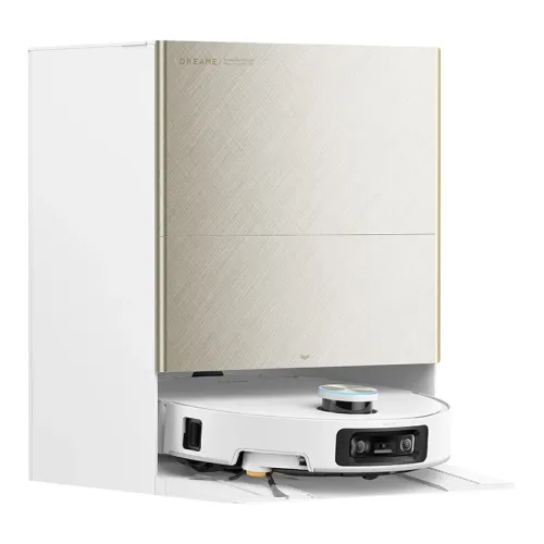 Robot sprzątający Dreame X60 Ultra Complete Funkcja mopowania Stacja oczyszczająca Tworzenie mapy pomieszczenia 62dB Funkcje AI Biały