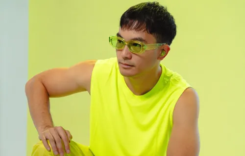 Słuchawki dokanałowe JLAB Go Pop ANC Żółto-przezroczysty