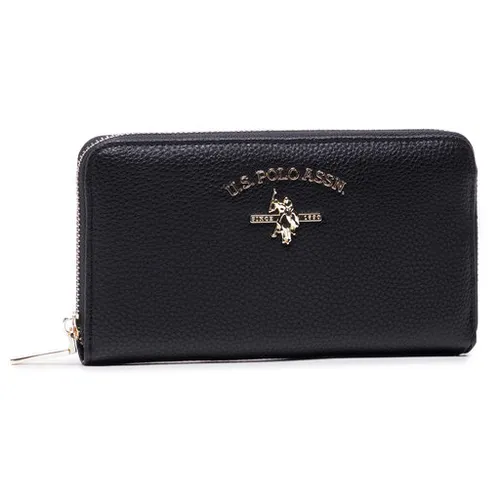 Büyük Kadın Cüzdanı U. S. Polo Assn. Stanford L Zip Wallet BEUSS5184WVP000 Black