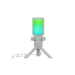 Mikrofon Genesis Radium 250 Przewodowy Pojemnościowy Biały