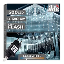 Kurtyna świetlna zewnętrzna 500 LED 11,5 m