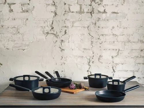 FISKARS Hard Face 30 cm czarna - patelnia nieprzywierająca