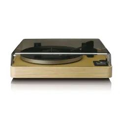 Gramofon Lenco LBTA-166SI Automatyczny Napęd paskowy Przedwzmacniacz Bluetooth Brązowy