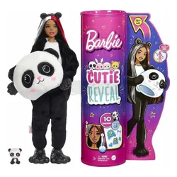 Lalka Barbie w przebraniu pandy HHG22