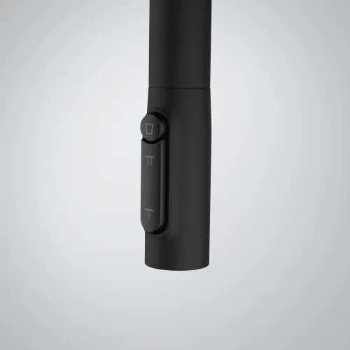 Bateria Franke Maris Slim Clear Water Pull-out J Czarny Mosiądz