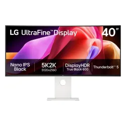 LG UltraFine 40U990A-W - 5K2K | Nano IPS Black | Thunderbolt 5 | HDR 600