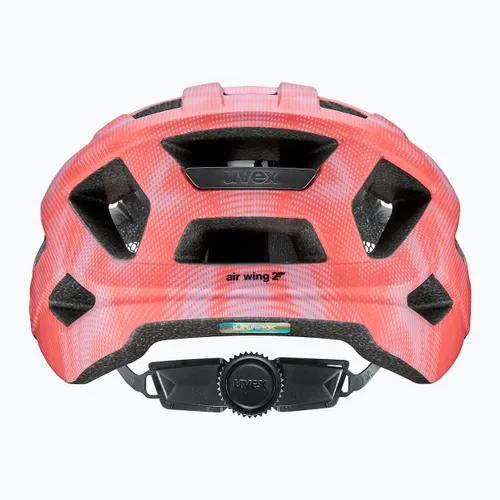 Kask rowerowy dziecięcy UVEX Air Wing 2 CC coral/strawberry matt