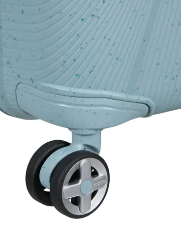 Walizka średnia American Tourister StarVibe EXP - azzurro speckles