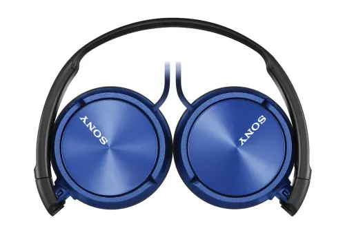 Słuchawki przewodowe Sony MDR-ZX310AP Nauszne Mikrofon Niebieski