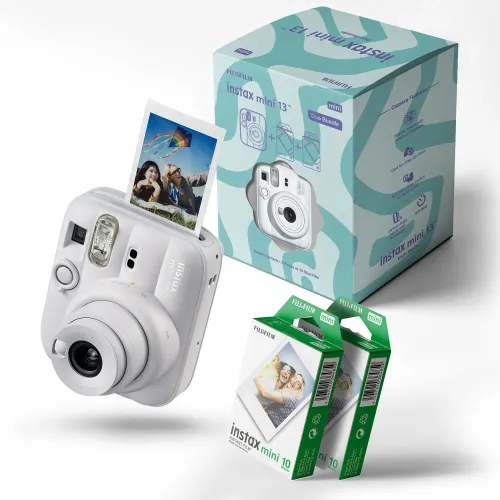 Aparat Fujifilm Instax MINI 13 Biały + wkłady 10x2