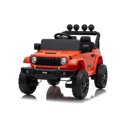Auto Na Akumulator Jeep Rubicon 2X200W 24V Eva Skóra LED Pilot Radio MP3