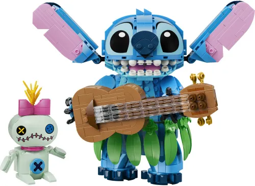 LEGO Disney 43296 Stitch i Strupka, zestaw klocków 9+