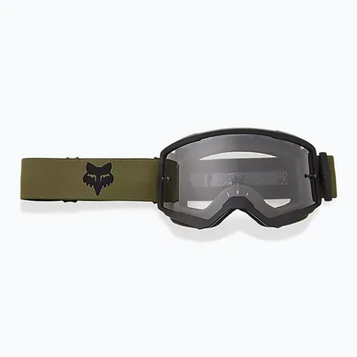 Gogle rowerowe Fox Racing MTB Main olive green/clear