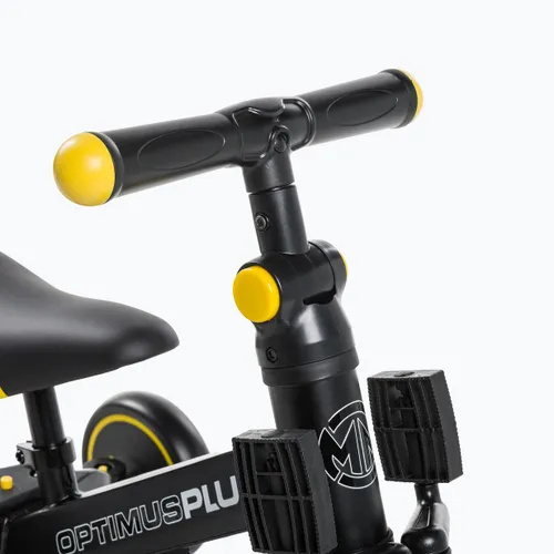 Rowerek biegowy trójkołowy Milly Mally 4w1 Optimus Plus black