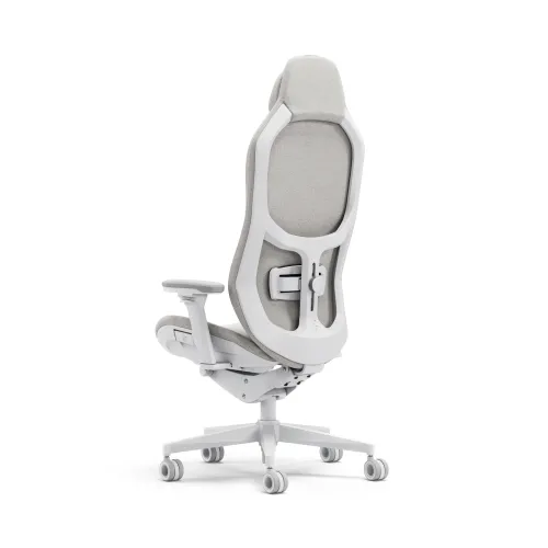 Fotel Fractal Design Refine Fabric Light Gamingowy do 125kg Tkanina Szary
