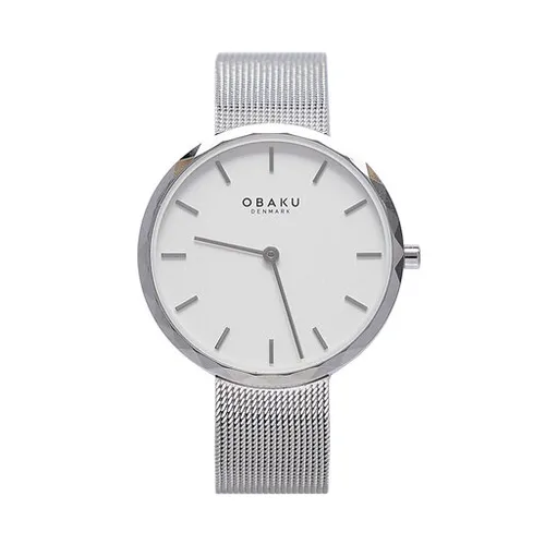 Obaku Klasör Saati V252lxcımc Gümüş / Beyaz