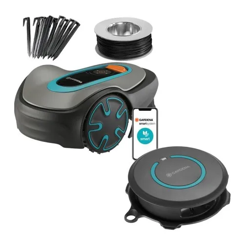 Robot koszący GARDENA Sileno Minimo 500 + Nadajnik sygnału GARDENA ZoneProtect 15021-20