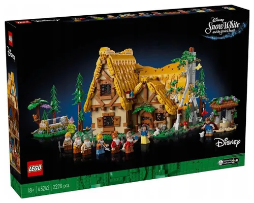 LEGO Disney 43242 Хижина Белоснежки и семи гномов