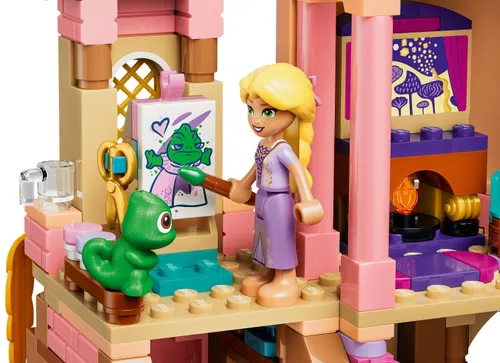 LEGO 43297 Disney: Замок Рапунцель, набор кубиков 6+