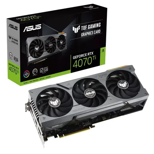 Karta graficzna ASUS TUF Gaming GeForce RTX 4070Ti 12GB GDDR6X 192bit DLSS