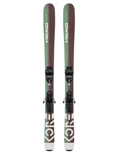 Narty allmountain damskie HEAD KORE 97 W + wiązania TYROLIA ATTACK 11 z GRIP WALK - Długość (cm) - 163