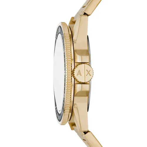 Armani Exchange Leonardo AX1854 Gold Saati