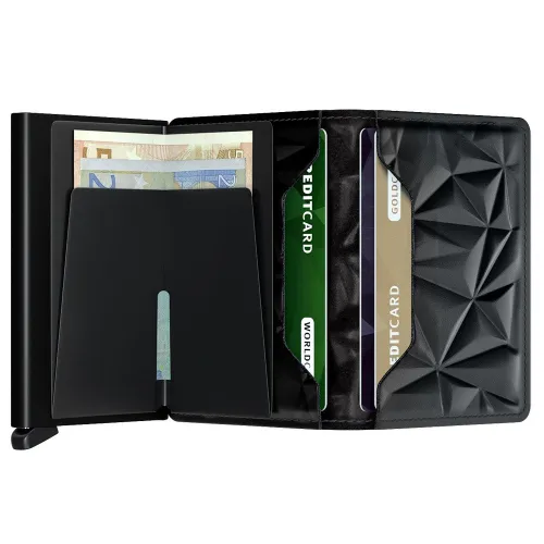 Кошелек Secrid Prism small RFID Slimwallet - черный