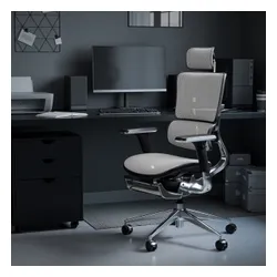 Fotel DIABLO CHAIRS V-Master Biało-czarny