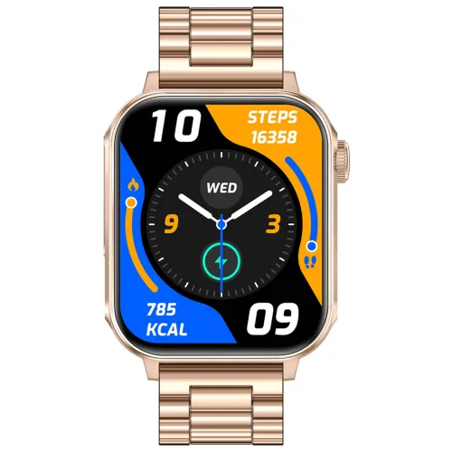 Smartwatch COLMI P80 Stalowy złoty