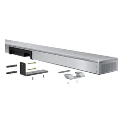 Soundbar SHARP HT-SBW55121 Srebrny 5.1.2-kanałowy, Bezprzewodowy Subwoofer, HDMI eARC, Dolby Atmos, 4K, BT