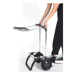 Coș de cumpărături pliere 2 roți Rolser Mini Bag Plus MF-red