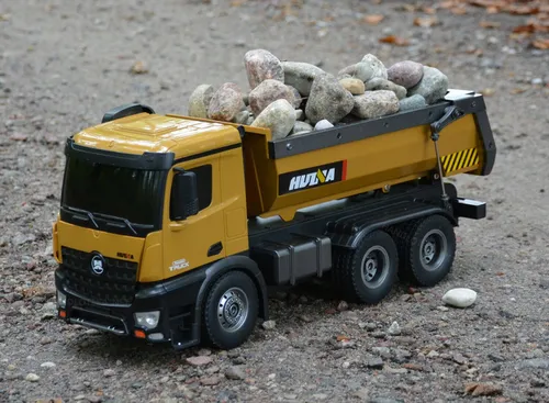 Wywrotka zdalnie sterowana ciężarówka RC H-toys 1573 mocna 10 kg udźwigu