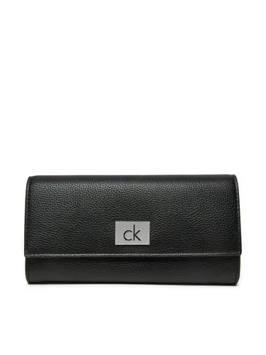 Calvin Klein Большой женский кошелек Ck Plaque Large Trifold Wallet K60K612839