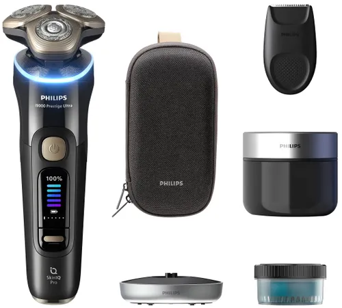 Golarka PHILIPS Seria i9000 Prestige Ultra SkinIQ Pro XP9400/31 Na mokro i sucho