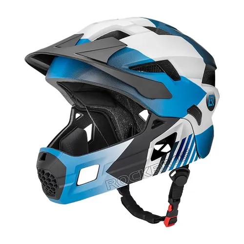 Kask rowerowy dziecięcy Rockbros 10110061001 Kids Helmet blue/white/black