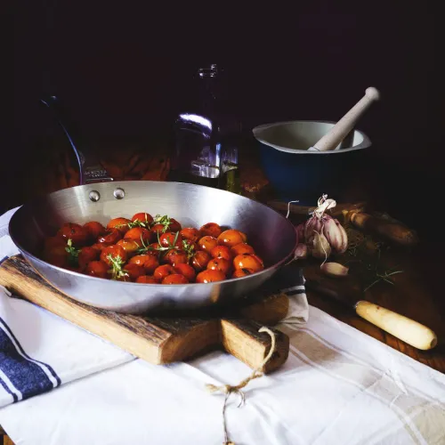 DE BUYER Affinity Steel 24 cm - patelnia stalowa