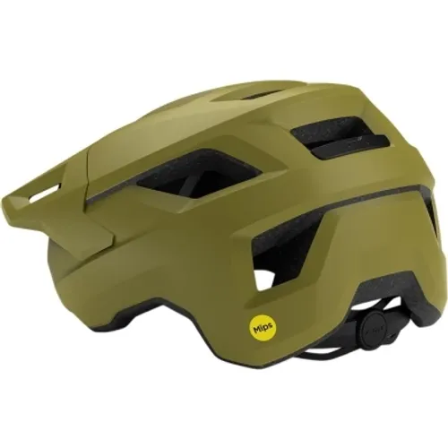 Kask rowerowy MET Shelter MIPS oliwkowy