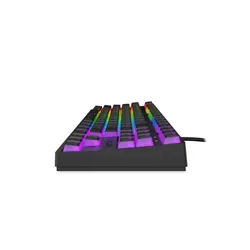 Klawiatura mechaniczna Krux Atax RGB Pudding Outemu Black Czarny