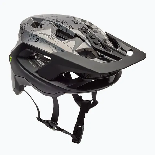 Kask rowerowy Fox Racing Speedframe Pro Lunar SE black