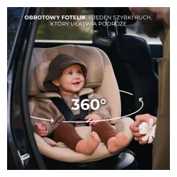 Fotelik samochodowy KINDERKRAFT Xpedition 3 I-Size 40-150 cm (0-22 kg) Szary