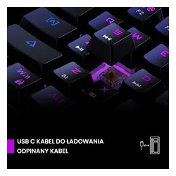 Klawiatura PREYON Brown All Claw Gateron Brown Hot Swap (PBAC61B)