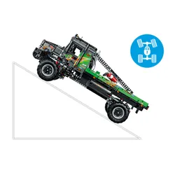 Конструктор Lego 42129 Technic - Полноприводный грузовик-внедорожник Mercedes-Benz Zetros