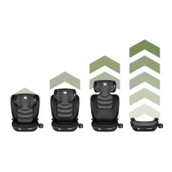 Fotelik samochodowy TULANO Joy 20 I-Size 100-150 cm (15-36 kg) Czarno-szary