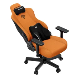 Fotel Anda Seat Kaiser 3E XL Gamingowy do 150kg Tkanina Pomarańczowy